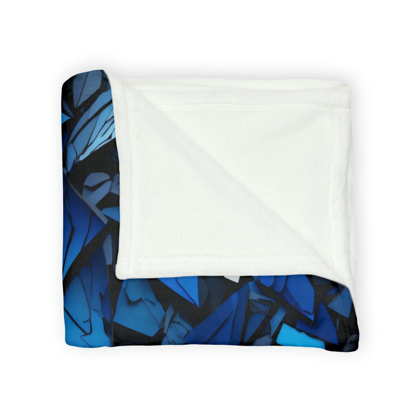 Sapphire Abyss - Soft Polyester Blanket