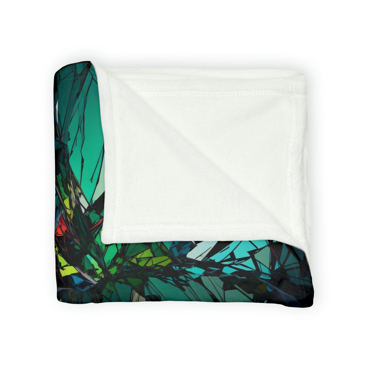 Shattered Ambience - Soft Polyester Blanket