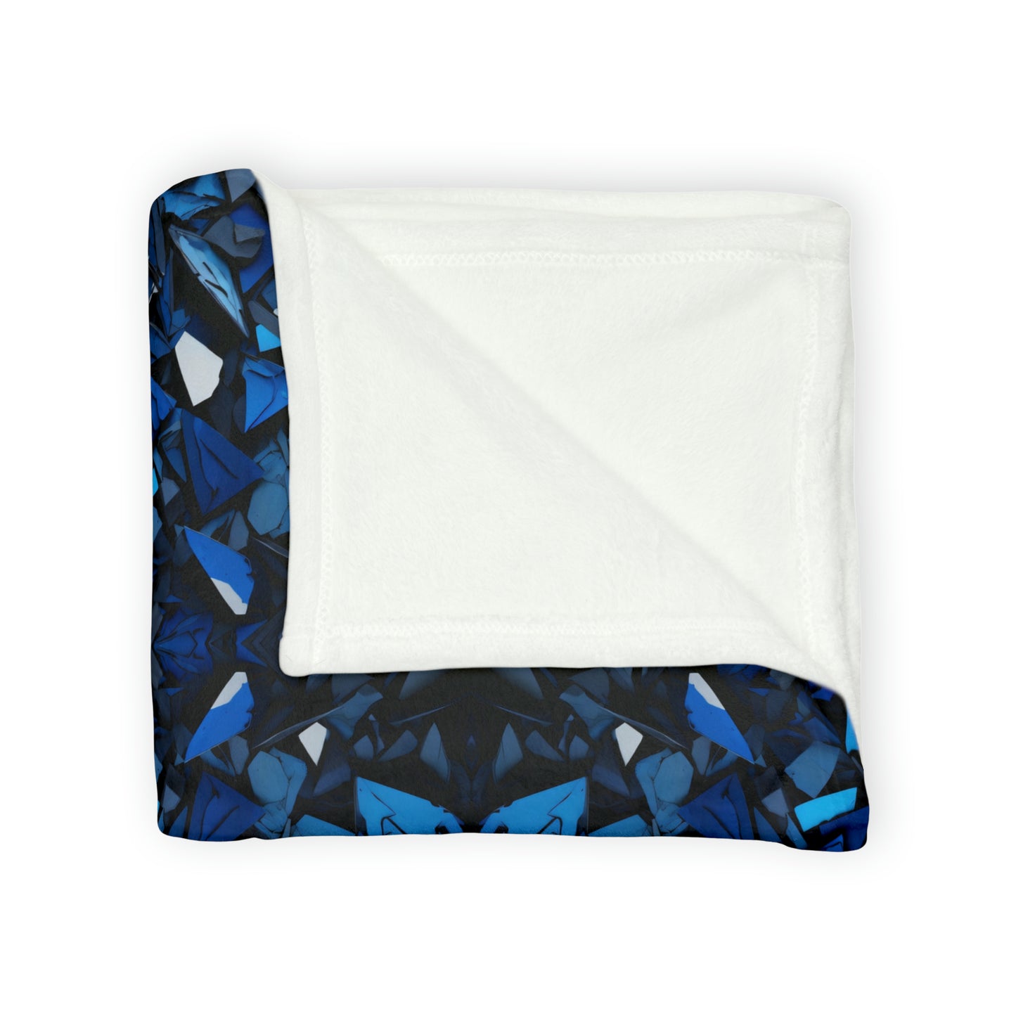 Sapphire Abyss - Soft Polyester Blanket