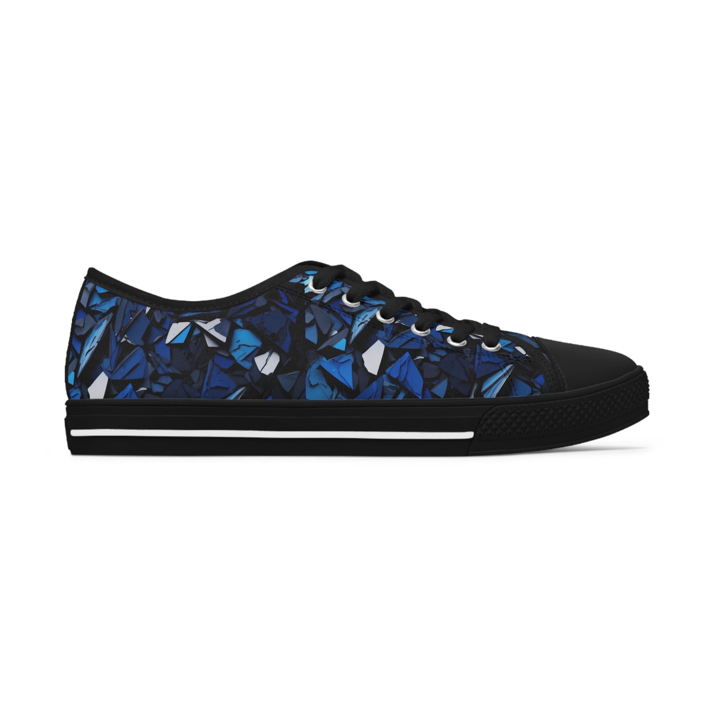 Sapphire Abyss - Women's Low Top Sneakers