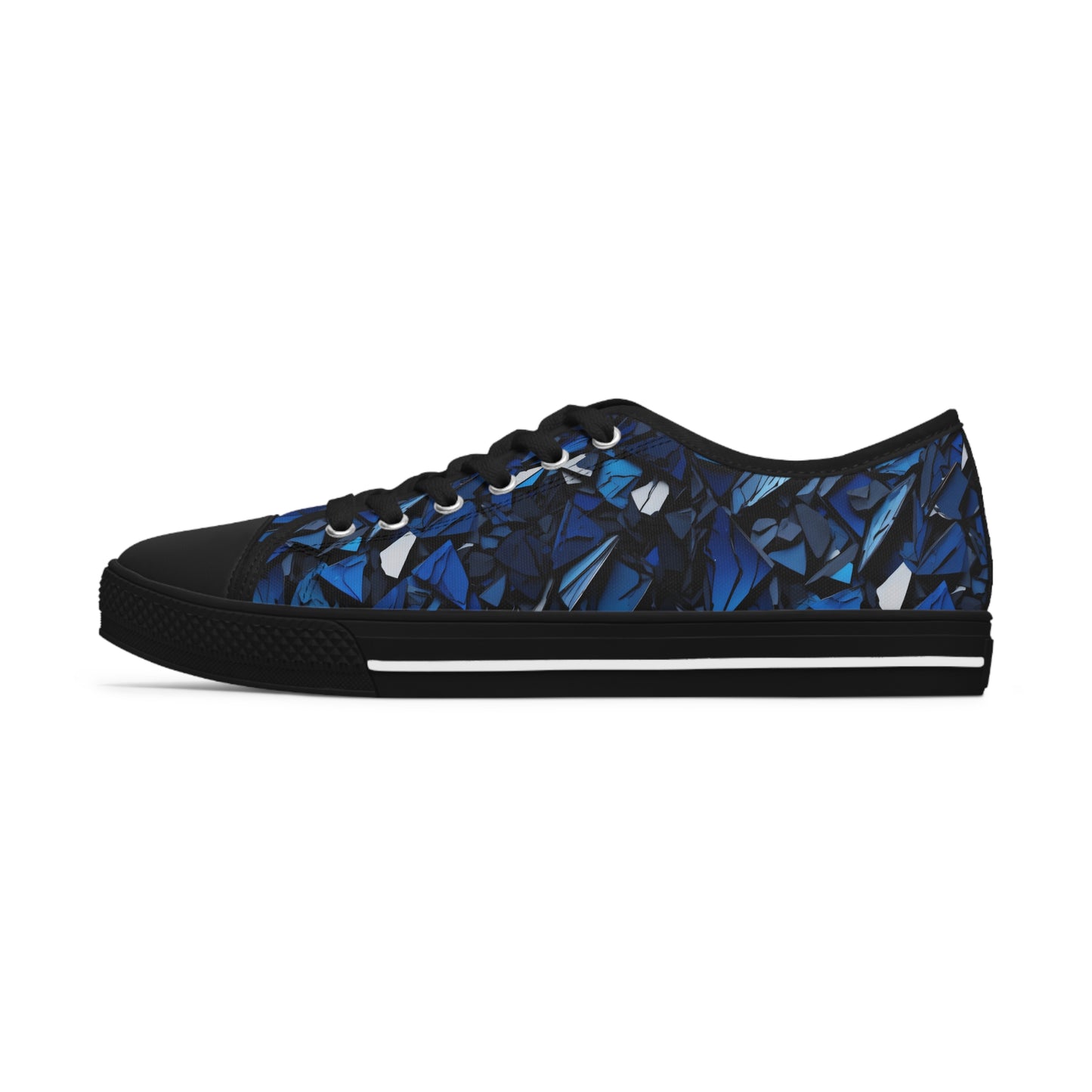 Sapphire Abyss - Women's Low Top Sneakers