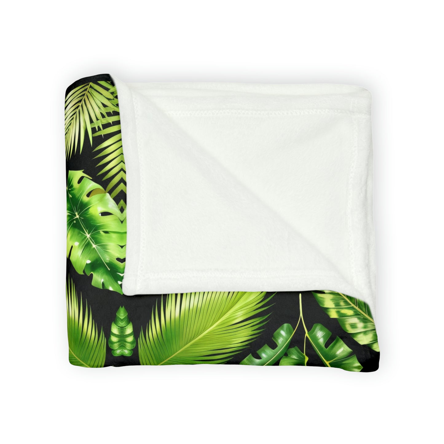 Leaf Me Alone - Soft Polyester Blanket