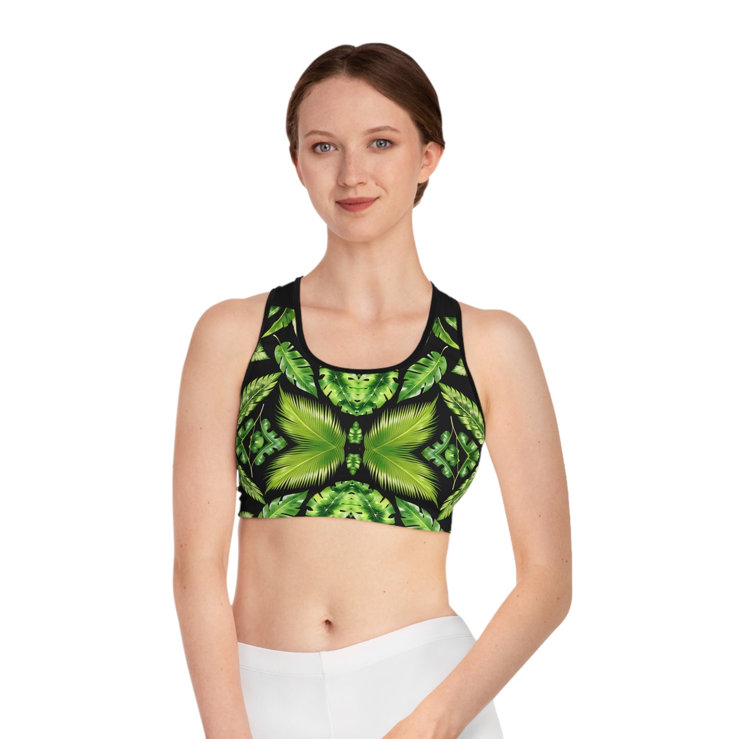 Leaf Me Alone - Sports Bra