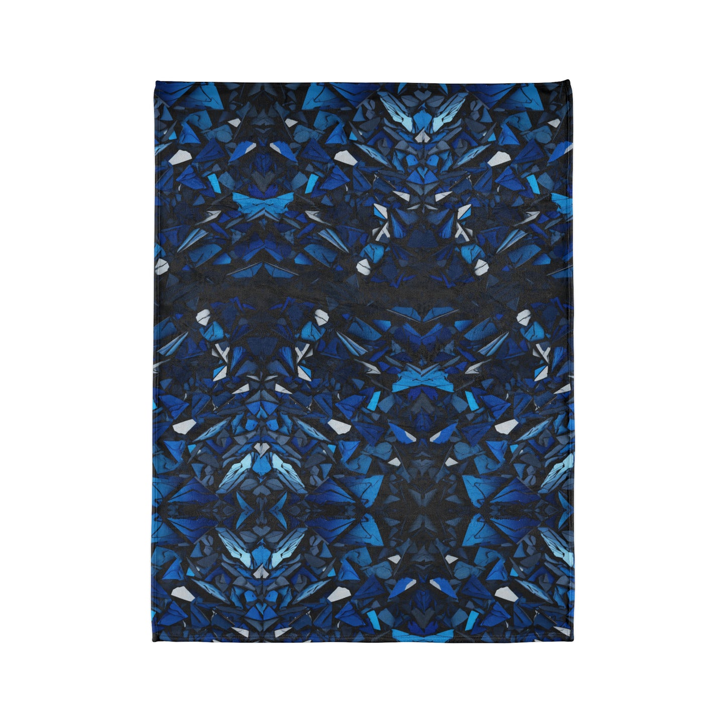 Sapphire Abyss - Soft Polyester Blanket