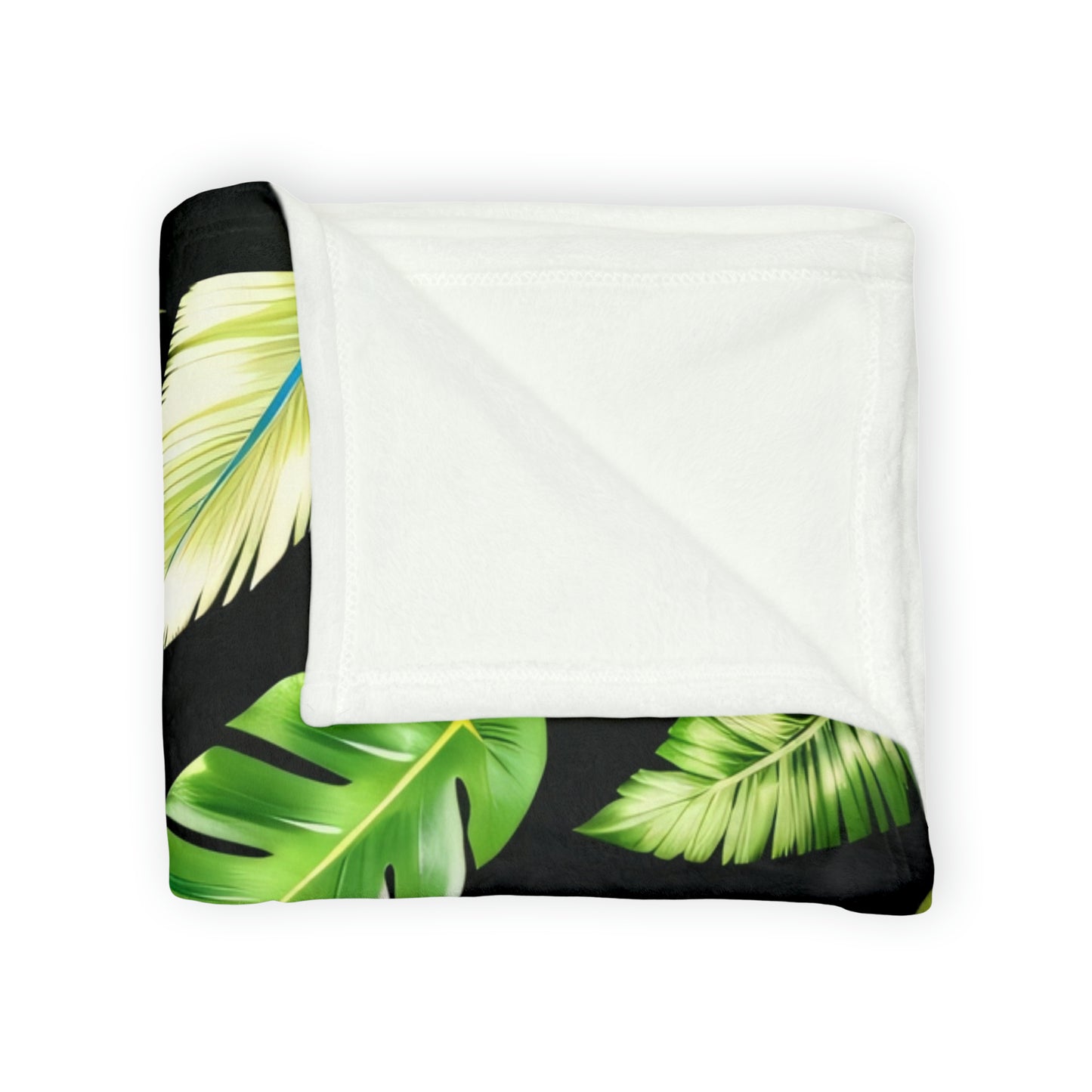 Leaf Me Alone - Soft Polyester Blanket