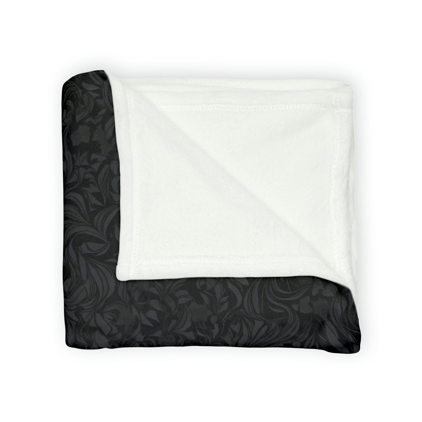 Floral Ash - Soft Polyester Blanket