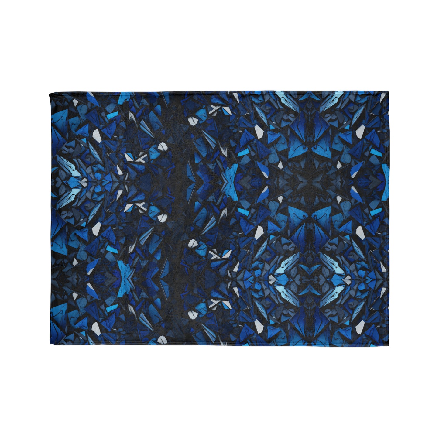 Sapphire Abyss - Soft Polyester Blanket