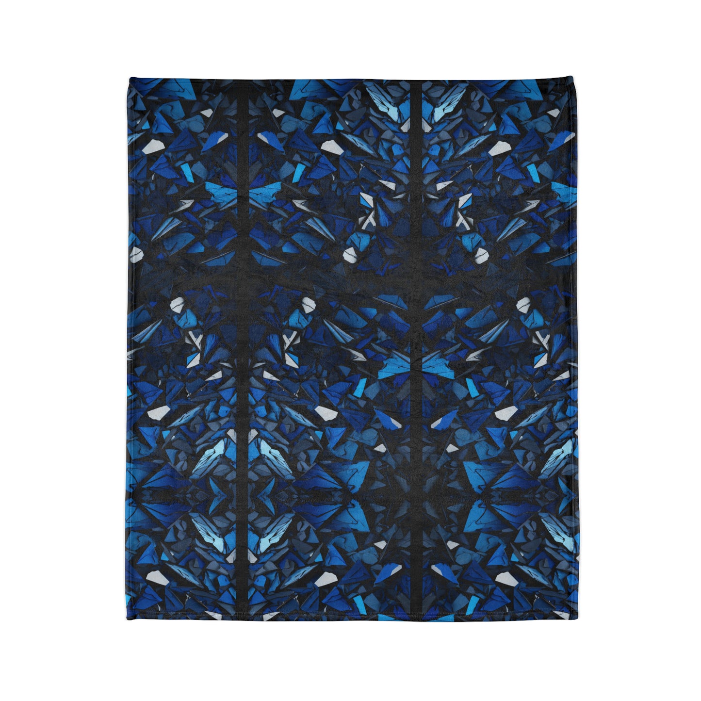 Sapphire Abyss - Soft Polyester Blanket