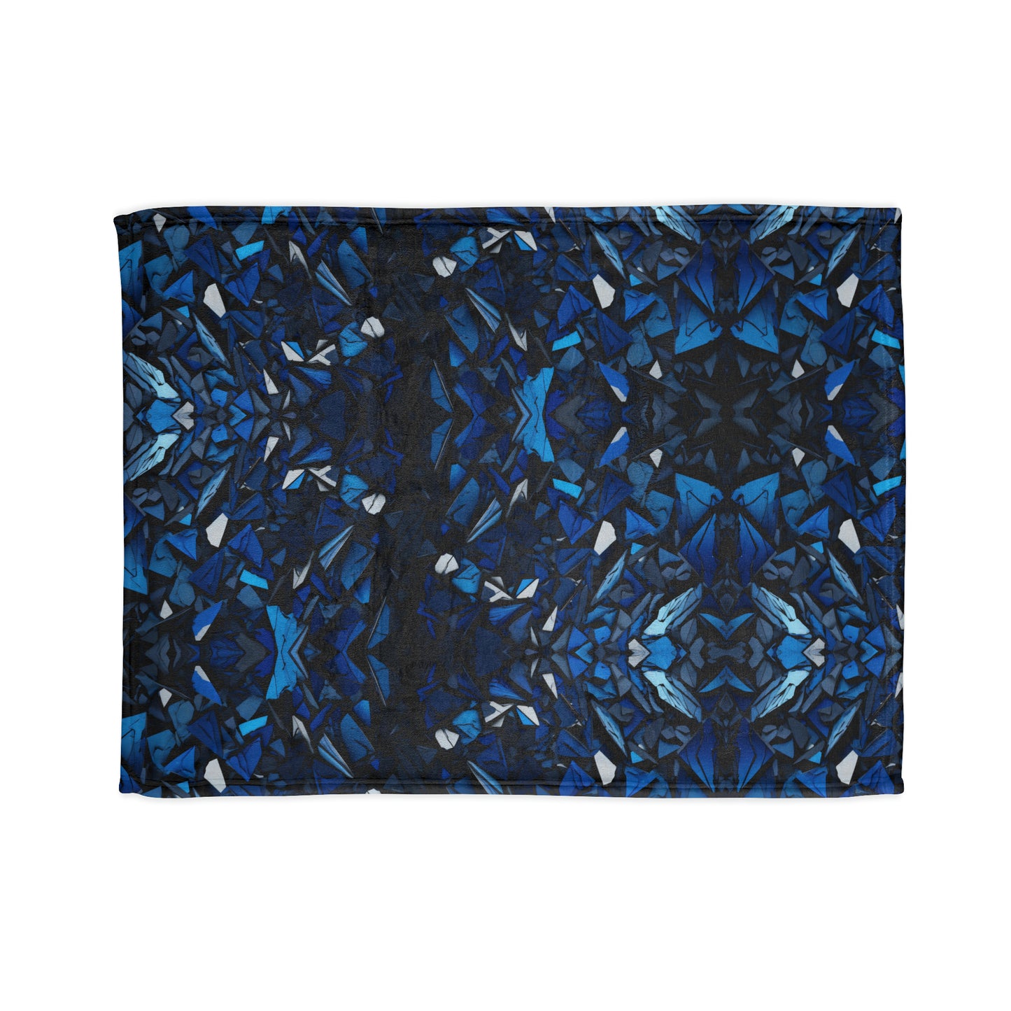 Sapphire Abyss - Soft Polyester Blanket