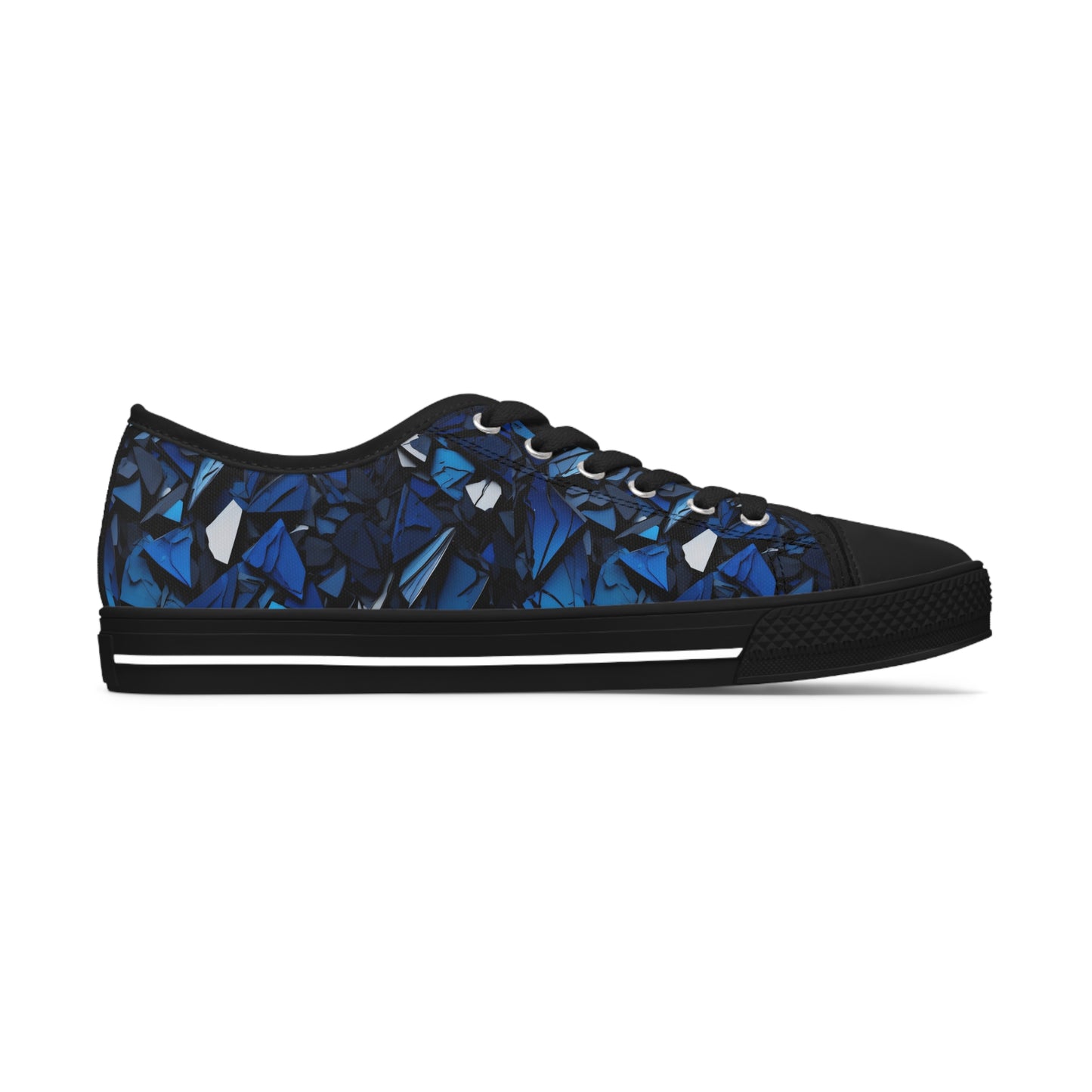 Sapphire Abyss - Women's Low Top Sneakers