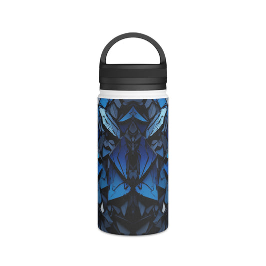 Sapphire Abyss - Stainless Steel Water Bottle, Handle Lid