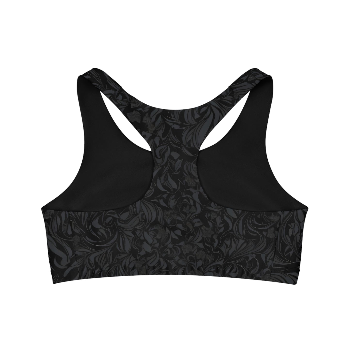 Floral Ash - Seamless Sports Bra