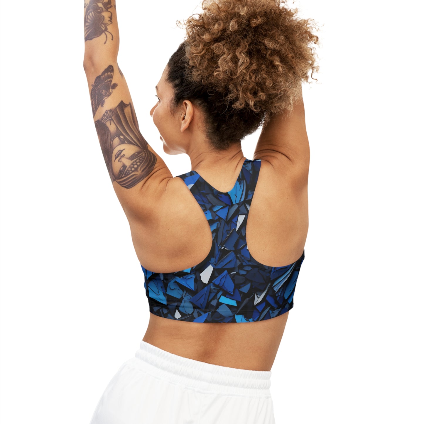 Sapphire Abyss - Seamless Sports Bra