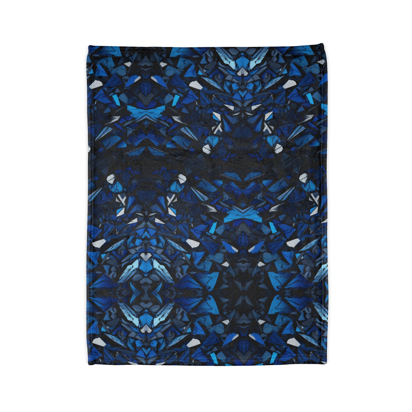 Sapphire Abyss - Soft Polyester Blanket