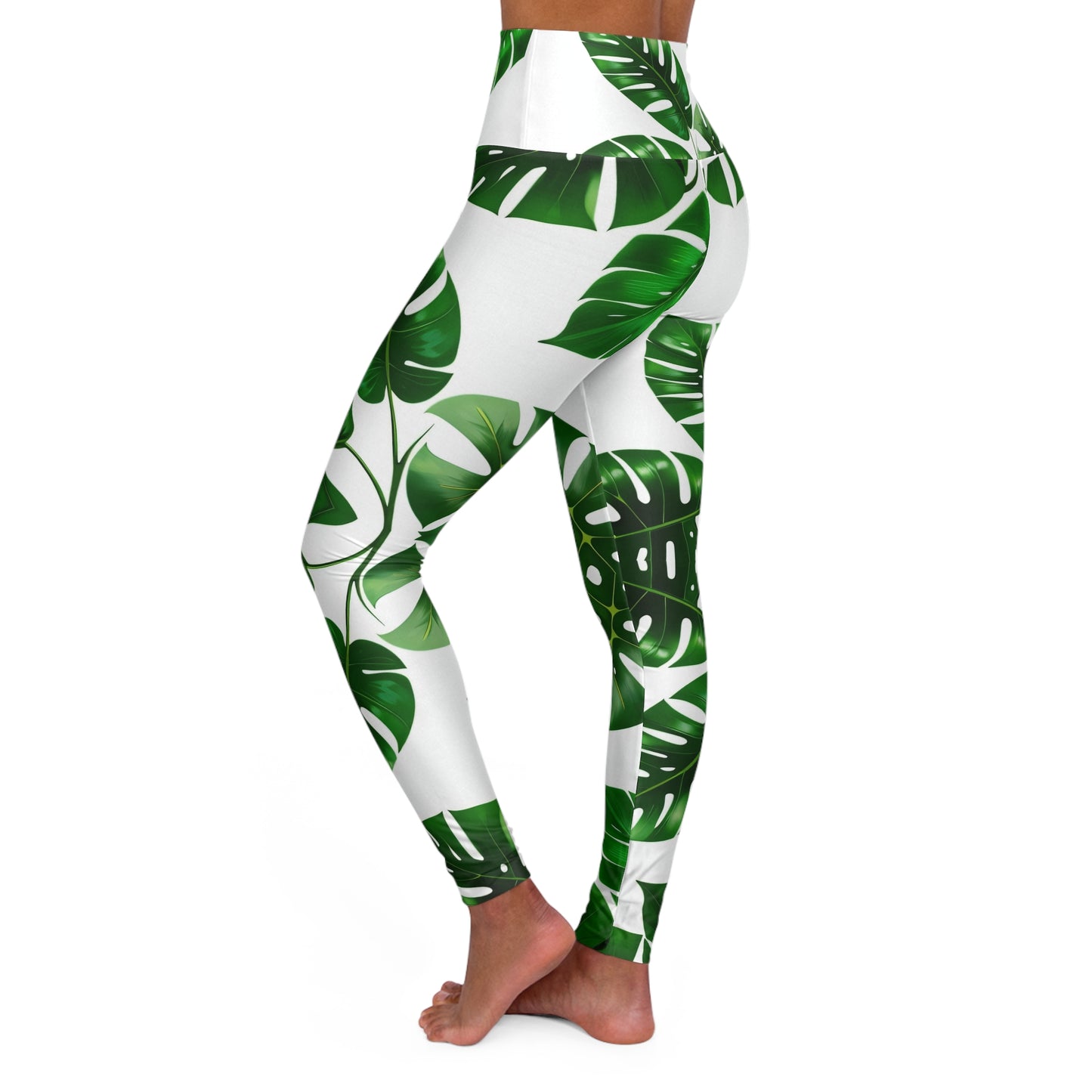 Plant Rant - High Waisted Yoga Leggings (AOP)