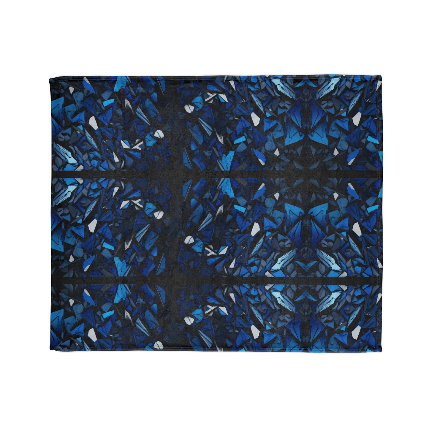 Sapphire Abyss - Soft Polyester Blanket