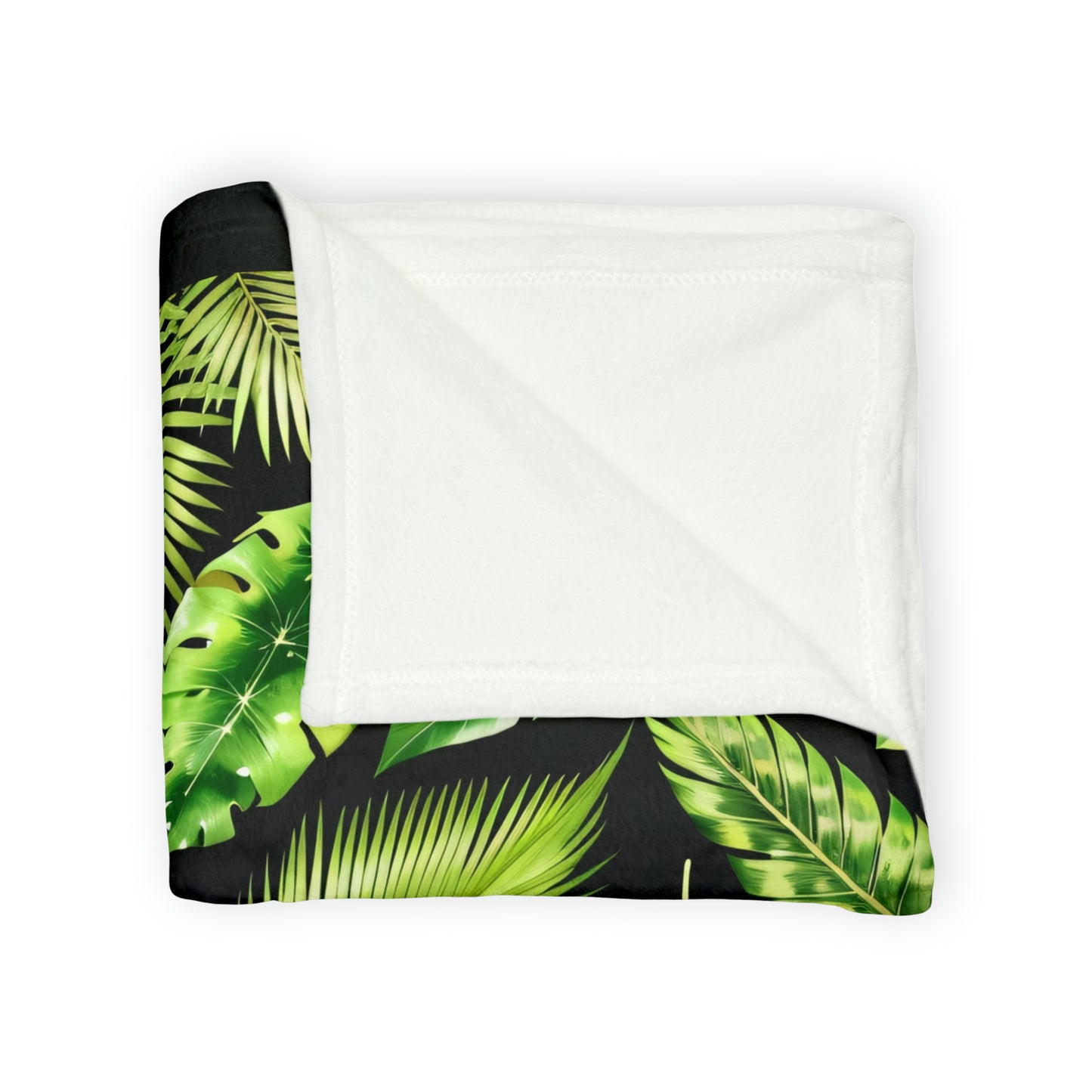 Leaf Me Alone - Soft Polyester Blanket