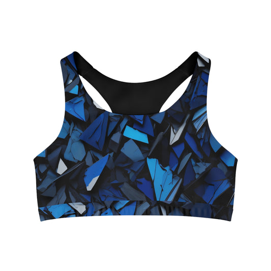 Sapphire Abyss - Seamless Sports Bra